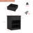 1 - Drawer Nightstand With Charging Station-1268071362