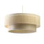 Wampum 1 - Light Cream Drum Pendant-122985002
