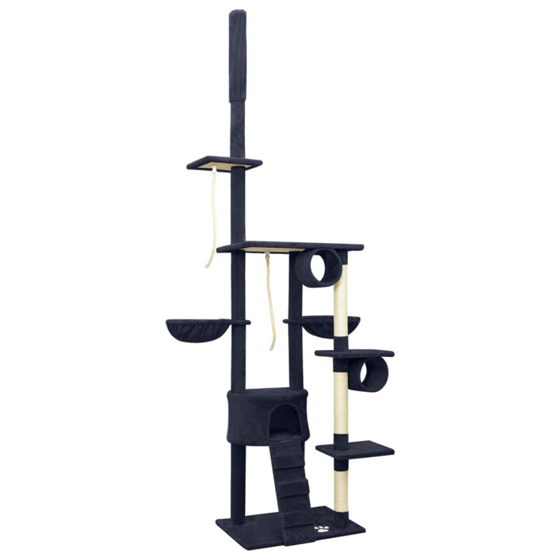 Velez 240cm H Cat Tree, Navy Blue