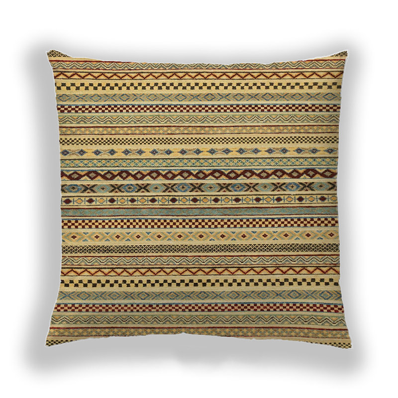 Coussin Abstract 2277, Microsuède
