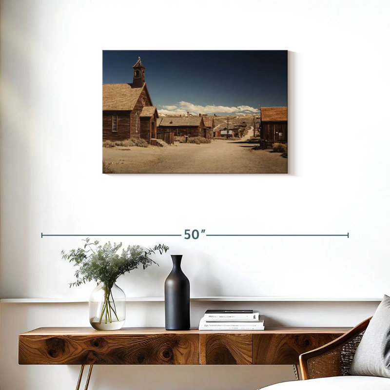 Lelar Bodie Ghost Town, 20" H x 30" W