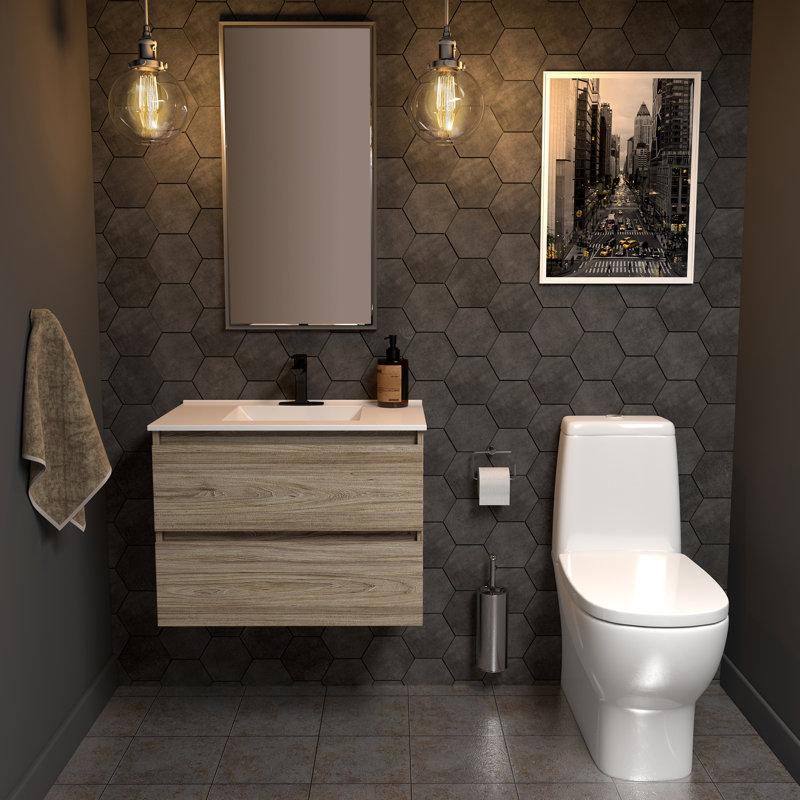  30"W Wall hung Combo Savanna, Savanna, 30"