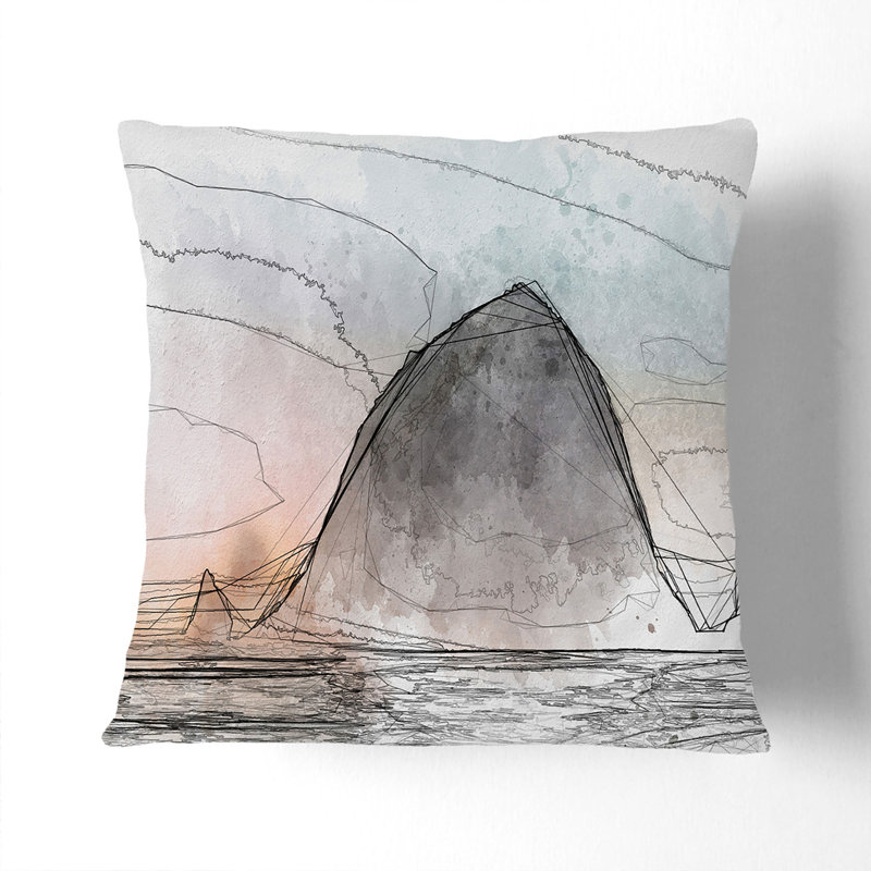 Square Throw Cushion, 40 x 40 cm, White