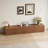 78.7" Mid Century Brown Wood TV Stands, Modern Media Console with 4 Drawers