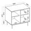 Two-Door Oiled Oak Chest of Drawers
