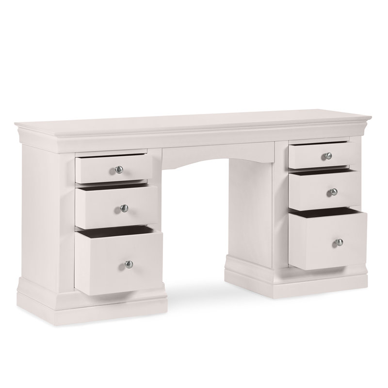 Dial Clermont Dressing Table - Light Grey, Light Grey
