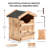 Owl House Prebuilt Owl Box For Outside Screech Owl House