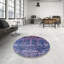 Tapis oriental rose / bleu-2126358113