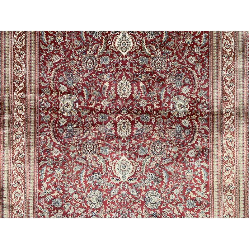Rectangle Machine Tufted Silk Area Rug
