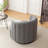 Bryonie Upholstered Swivel Barrel Chair-924692991