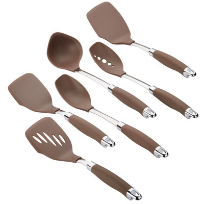 Anolon Tools and Gadgets SureGrip Nonstick Kitchen Utensil Set, 6-Piece