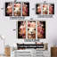 Fleur rose, couronne d'alpaga, art mural-693216680-693216599