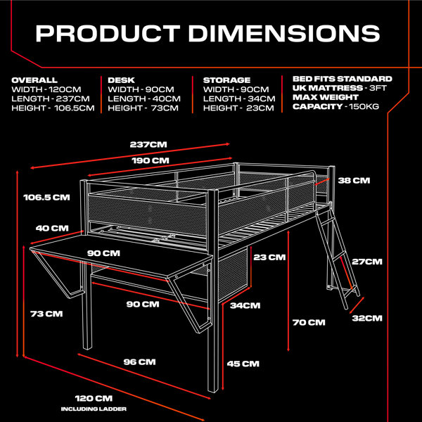 Product Dimensions