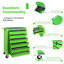 Armoires à outils mobiles avec rangement, chariot de garage industriel en acier 20,8 po