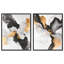 «Celestial Boundaries Duo», ensemble de reproductions d'art encadrées en acrylique encadrées par Art Remedy, cadre doré, 24 x 30-1726243220-1726243225