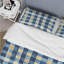 Ensemble de housse de couette Mid-Century Gingham II - Mid-Century bleu marine-109173299