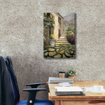 'Sunlit Villa II' by Allayn Stevens, Canvas Wall Art