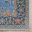 Tapis bleu bohème Bungalow Rose Adrith Antalya-1993882591