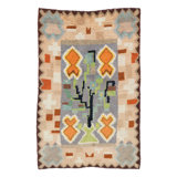 Vintage One-of-a-Kind 3'11" X 5'11" Hand Knotted Area Rug