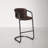 Higbee Genuine Leather Low Back Bar and Counter Stool-90891957-106202950