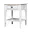 Table de bout avec rangement Schrum-510182070