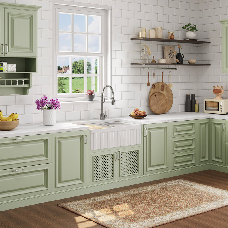 33 in. Fireclay Double Bowl Farmhouse Apron Workstation Kitchen Sink in White with Cutting Board, Bottom Grid, Strainer