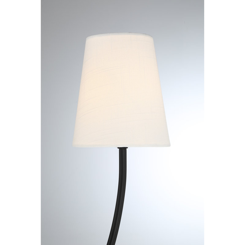 Juwon Metal Wallchiere in Black, Black