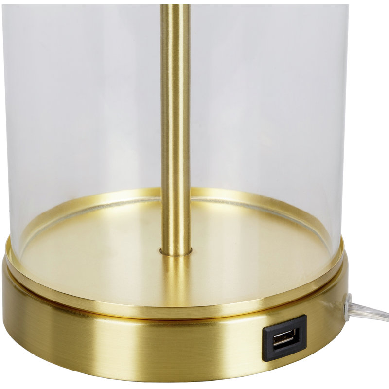 Mertzon 28" Table Lamp, Gold