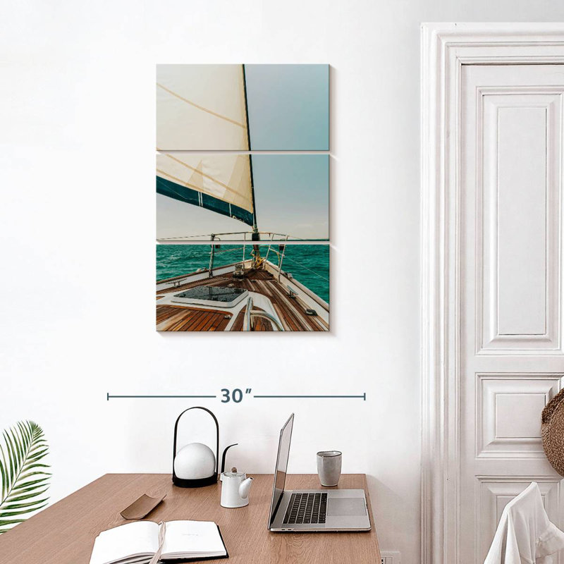 Mehar Caribbean Sailboat, 32" H x 20" W