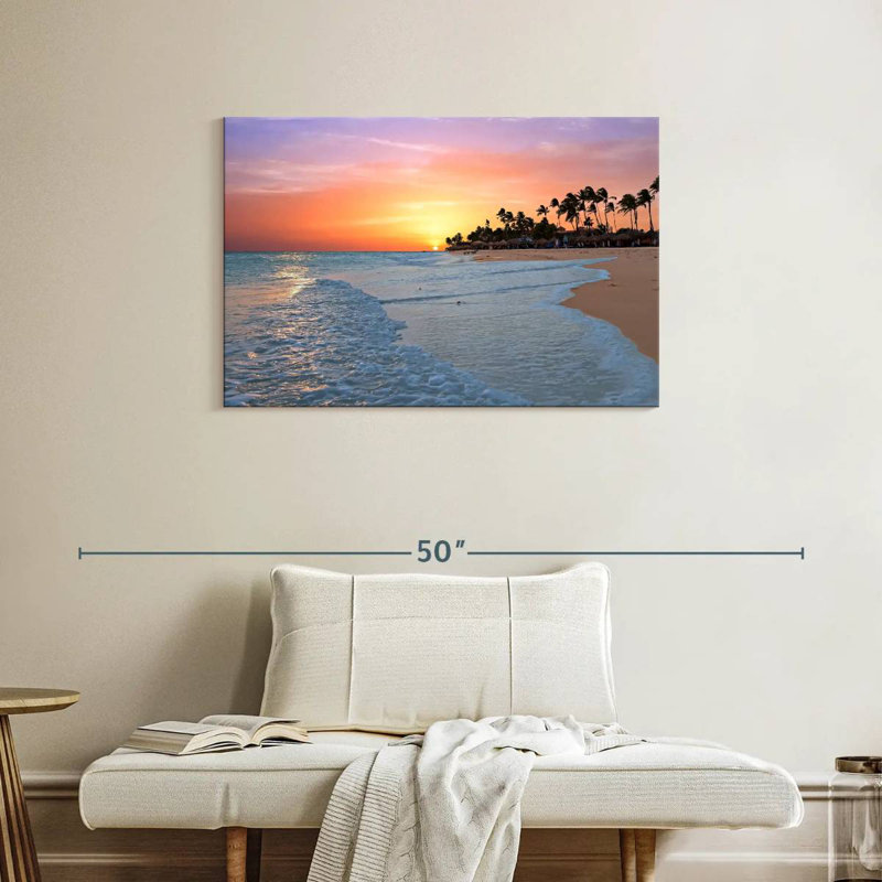 Gillard Druif Gillard coucher de soleil, H 24 po x l 36 po