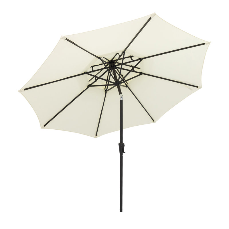 Parasol de marché Fruge 108 po, Ivoire