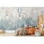 Papier peint amovible montgolfière Soft Sky Mountains-1779329979