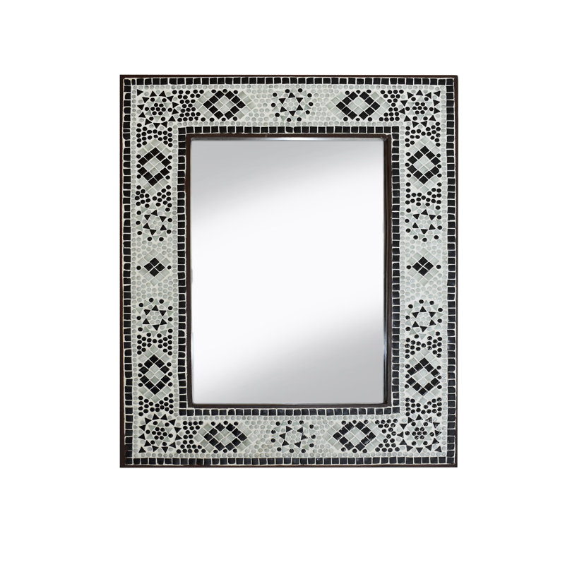 Alarcon Glass Flat Wall Mirror