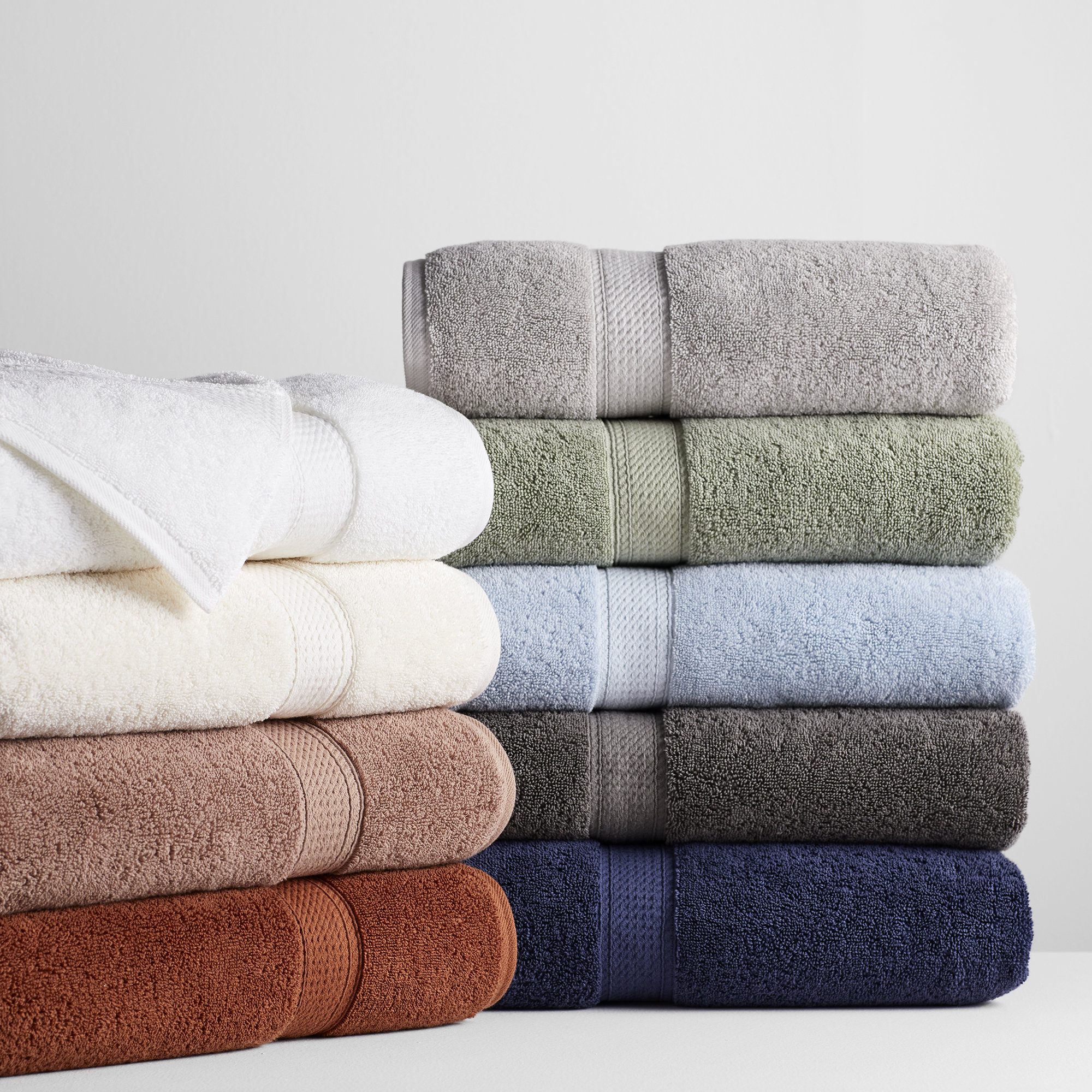 Payten Classic Certified Egyptian Cotton 6-piece Towel Set, Caramel