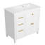 Meuble-lavabo traditionnel 36 po avec comptoir en céramique 36 po-131521804