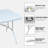 6Ft Folding Table, Portable Plastic Table For Camping, Picnics, Parties, High Load Bearing Foldable Table