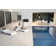 Jut Plastic/Resin Dining Table