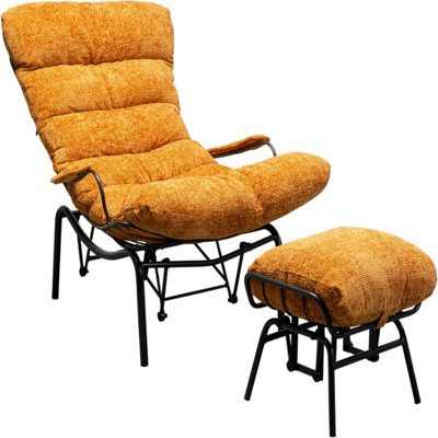 "Sessel mit Hocker Vienna 87842"