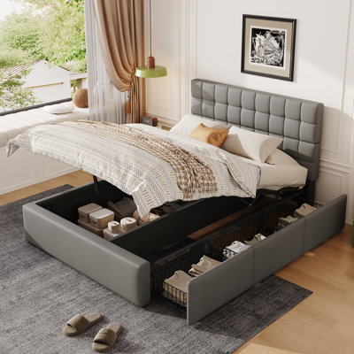 Upholstered Ottoman Bed