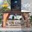 Pavillon de jardin en aluminium-110997365