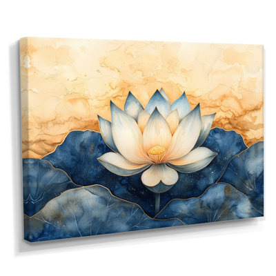 Lis Lily Aura de lotus II - salon d'art mural Lotus