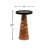 Mid-Century Farmhouse Cottagecore Handmade Wooden Accent End Table-1618155317-1618155322