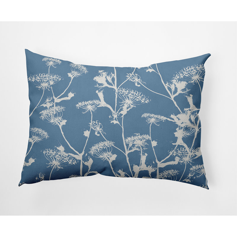  Housse de coussin carré et insert, Bleu