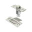 Deltana RCA336U14 Roller Catch; Bright Nickel Finish