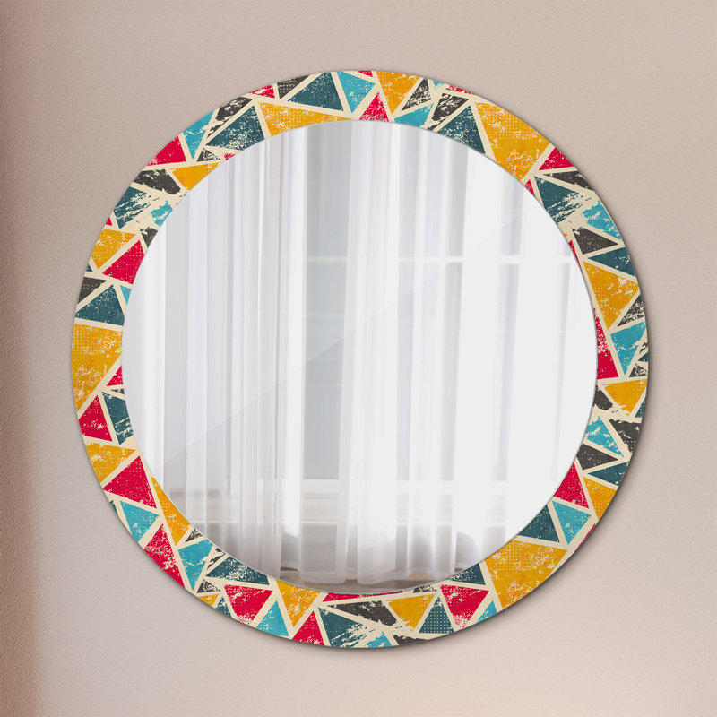 Huldar Glass Flat Wall Mirror