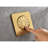 Stylish Shower System In Brushed Gold With Rain Head, Hand Shower, And Bodysprays For Bathroom Luxury Slide Bar Finish-117092688
