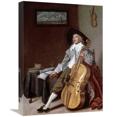 " Cello Player " by Dirck Hals