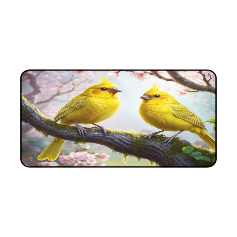 Polyester Desk Pad, 14.4x12.1