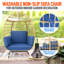 Chaise de patio avec coussins Alyssha-865299308