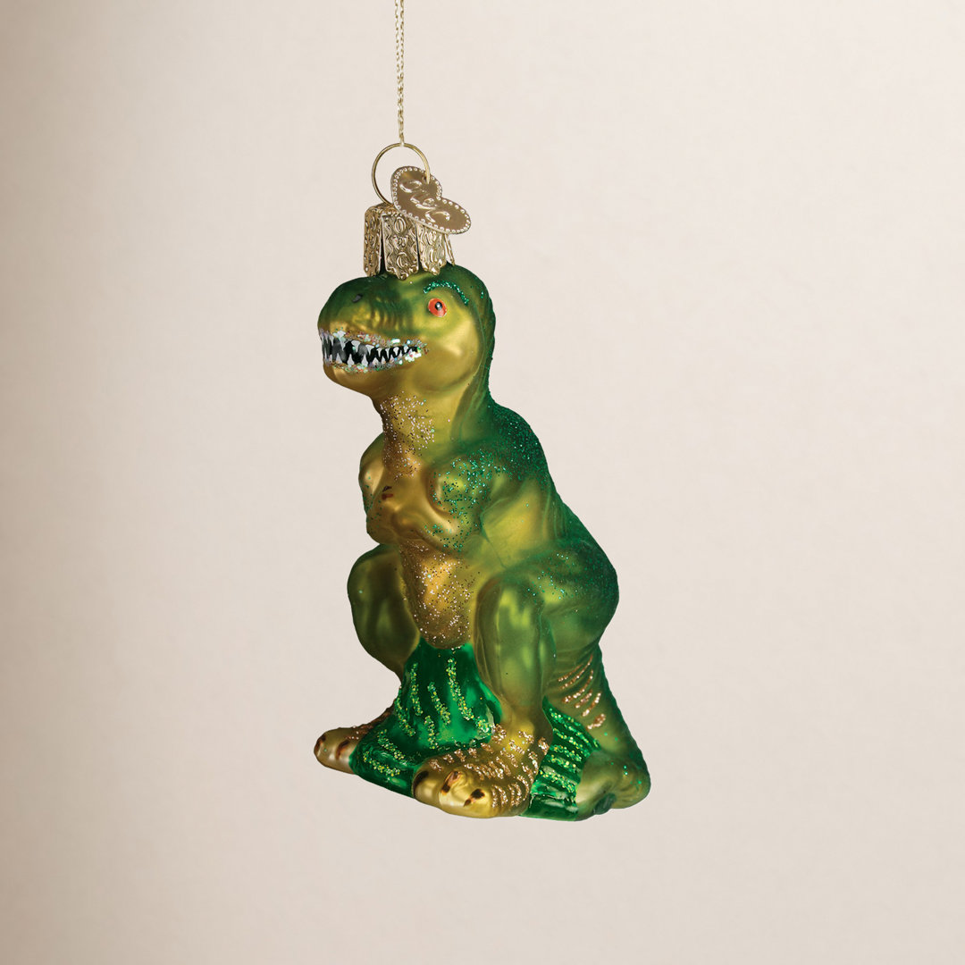 4'' Handmade Glass Animals Hanging Figurine Ornament Hashtag Home